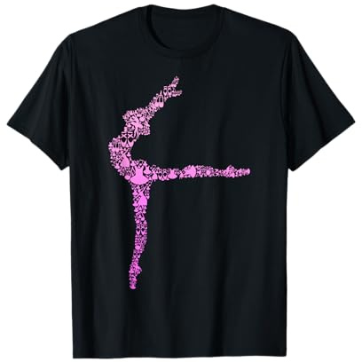 Bailarina Niña Ballet Mujer Niños Camiseta