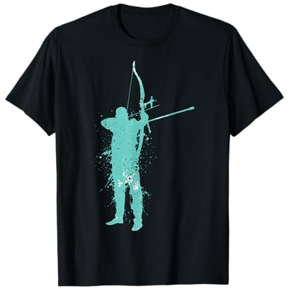 Bogenschießen Bogensport Kinder Jungs Männer Bogenschütze T-Shirt