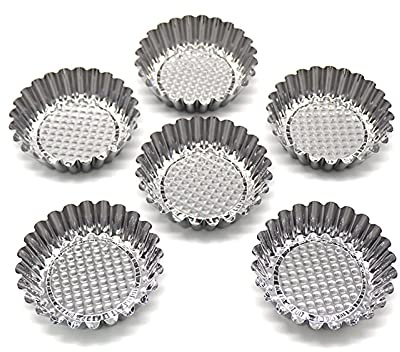 Cake Tin， Non-Stick Cake Mould, Baking ToolsBaking Mold,Cake Mould,Pizza HUANGXING - 6/12/20pcs Non-Stick Tart Quiche Flan Pan Mold Egg Tart Mold Cake Mold Cupcake Egg Tart Tartlet Baking Mold Muffin