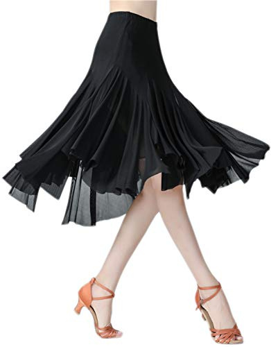 Eleganter Ballsaal Tanz Flamenco Walzer Latin Dance Rock für Mädchen, Einheitsgröße
