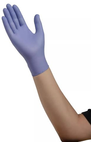 Cardinal Health™ Flexal - Guantes de nitrilo para examen, color azul aciano, XXL, 1 caja de 10 cajas de 200 guantes