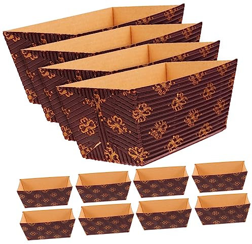 AUTSUPPL 25piezas De Papel Para Pasteles Resistentes Al Aceite Unidades Para Hornear Panecillos Pequeños Suministros De Panadería