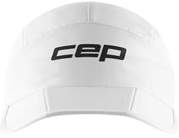 CEP Running Cap Unisex – atmungsaktive Laufmütze mit flexiblem Schirm – leichte Faltbare Sportkappe für Herren & Damen mit UPF 50+ Schutz