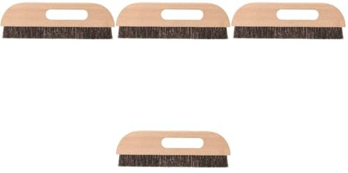 Artibetter 4pièces Brosse à Tapisser à Poils Outil De Lissage Mural Pour Application De Colle Et Finition Peints