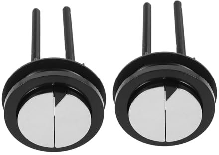 TEHAUX 2stücke Dual Toilet Flush Button Universeller Wc Spülknopf Verstellbar Langlebig Geeignet Für Toiletten Installieren Zufällige Farbwahl