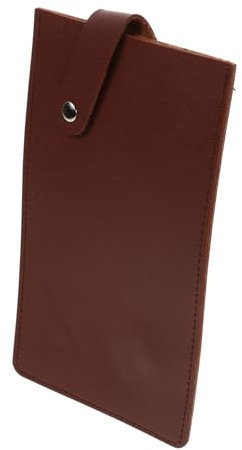 Mipcase Coperchio protettivo per il coltello da cucina accessori cucina borsa per copertura per fodero per coltello da cuoco copertura per coltello da chef pelle Brown