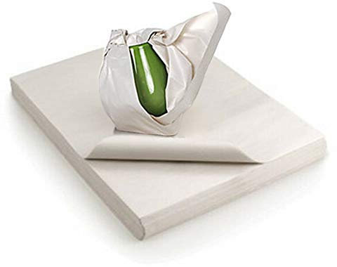 KAPCO A1 100 White Newspaper Offcuts Paper Sheets (20 x 30in) | Packaging for Moving House, Gift Box Packing, Storing Fragile Items, Clothes Wrapping | Super Absorbent Food Wrapping & Chip Shop Paper