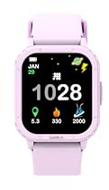 Cubitt Jr. Smartwatch Fitness Tracker for Kids and Teens with Games, Step Counter, Sleep Monitor, Heart Rate Monitor, Calculator, Activity Tracking, 1.75 AMOLED Touchscreen, Waterproof – Dusty Lilac
