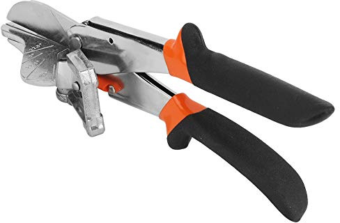 Cortador de ángulo, Cortador de Cizalla Multiángulo, Herramienta de Corte de Acero Ajustable Reforzada para Trabajos de Inglete Pequeños, Tijeras Universales, Cizallas Manuales