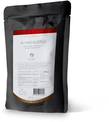 Grillfürst In Vino Gustus Rotwein-Rub - 130g, im Nachfüllbeutel für aromatische Grillabenteuer, Marinade für Fleisch, Gewürzmischung zum Grillen