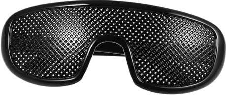 Gatuida Pinhole Glasses for Reading and Watching Tv, Comfortable Plastic Eyeglasses for Men and Women, Portable for Activities