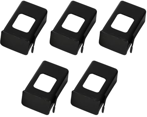 Laroal Couvercle du Compartiment à Piles du Micro de Guitare Acoustique Support de Batterie Accessoires de boîte à Piles faciles à remplacer Convient pour Une Batterie 9 V