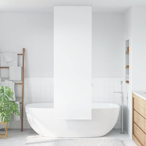 Duschrollo 80x240 cm Stoffbreite 76 cm Sonnenschutz Sichtschutz Einfache Montage, langlebig und wetterbeständig