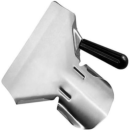 iplusmile Pala para Papas Fritas y Palomitas de Acero Inoxidable, Mango Ergonómico, Ligera y Duradera, Utensilio de Cocina Profesional para Ensacado y Servicio, Uso Doméstico y Comercial