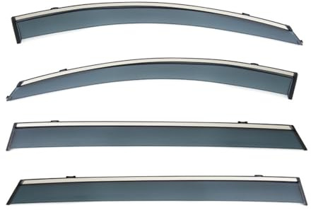 SXXTS Windabweiser für Dongfeng Forthing T5 HEV MK1 2020-2025, Luftabweiser Wasserdicht Dauerhaft Regenabweiser Set Seitenfensterabweiser Auto Zubehör