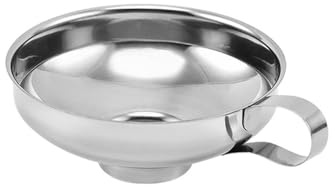 MNUPL Imbuto for conserve a bocca larga in acciaio inossidabile, imbuto for alimenti da cucina, imbuto for condimenti for insalata, filtro for tramoggia, utensili da cucina e gadget(S)