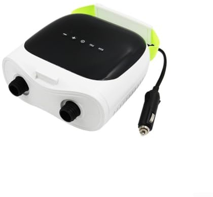 Bomba de aire eléctrica de alta presión para tablas de paletas inflables al aire libre de las carpas Para kayaks y camas con operación de motor dual y múltiples accesorios de boquilla