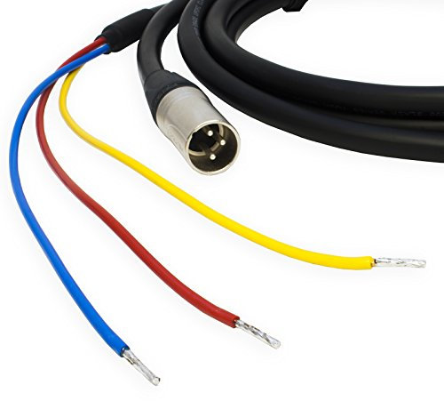 REL/MJ Acoustics 3 Wire Sub Speaker Cable. Neutrik Speakon to Bare end. Subwoofer (40m)