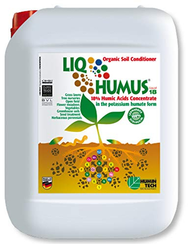 HuminTech LIQHUMUS 10 l Liquid 18 Huminsäuren Fulvosäuren Bodenverbesserer