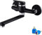 Küchenarmatur Wandarmatur Wandmontage Waschbeckenarmatur Spültischarmatur Küchen Wasserhahn Einhebelmischer Wand Waschtischarmatur Waschtischmischer mit 360° Drehbar für Küche Chrom (type2)