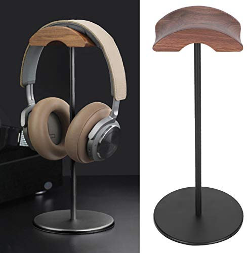 Wooden Headphone Stand Hanger Desk Headset Mount Rack Headphone Stand Headset Holder Gaming Headset Holder Gaming Headphones Display Office Supplies