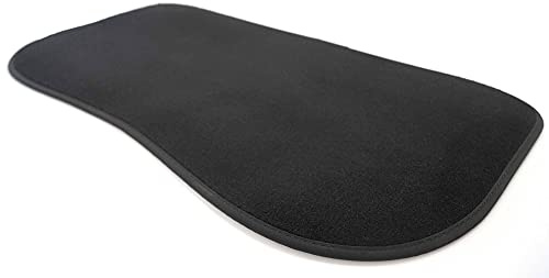 kh Teile Kofferraummatte Frunk Matte passend Tesla Model 3 Premium Velours Teppich Matte vorne Automatte, Schwarz