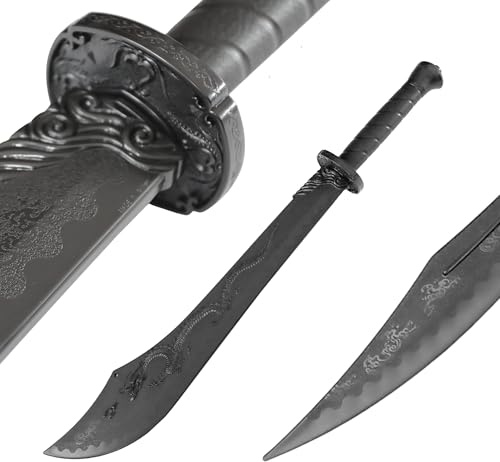 DEPICE Kung Fu Dao Säbel Deluxe TPR - 100% Sparring-fähig, 850 g, 88 cm/Wushu