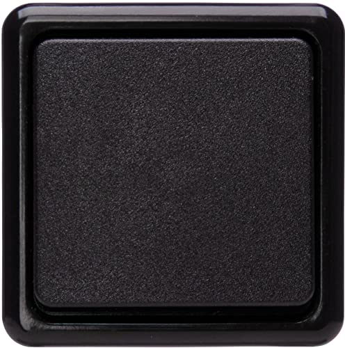KOPP Wechselschalter Aufputz-Programm Standard, schwarz, Universal (Wechsel-Schalter), 10 A, 250 V, 513605008