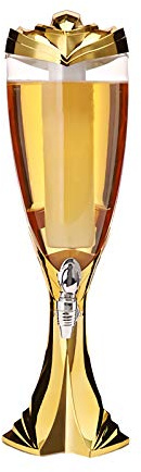 Dispensador de Torre de Cerveza Dispensador de cerveza, torre de cerveza con grifo, tubo de hielo y luces LED, dispensador Bebida Torre de bebida perfecta for fiestas Home Bar Torre Cerveza/Dispensado