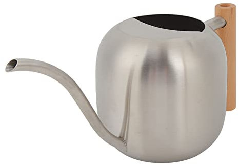 Tnfeeon Regadera de Caño Largo de Acero Inoxidable Regadera de Gran Capacidad para Interiores y Exteriores Regadera de 17,5 Onzas 1200 ML Regadera (Blanco)