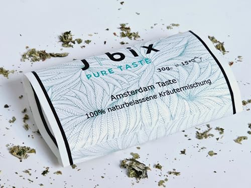 Jibix Amsterdam Taste 100% mélange d'herbes naturelles de guimauve, feuilles de framboisier, sauge & menthe