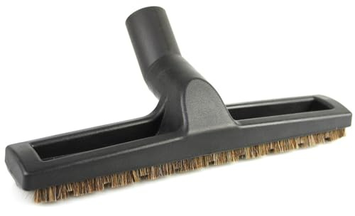 Premium Staubsauger Hardbodendüse passend für Medion, Melissa, Metabo | mit schonenden Rosshaar-Bürsten und Drehgelenk | Durchmesser: 35mm | Staubsaugerdüse - Zubehör