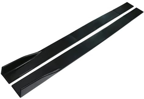 Auto Schweller Seitenschweller F30 F80 F82 M4 F32 F36 E90 E92 F10 Seitenschweller Verlängerung Rocker Splitter Winglet Flügel Body Kit Autozubehör (Farbe : 78.7in Black)