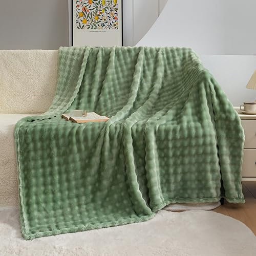 XIEMINLE Fleecedecke, weiche Überwurfdecke, große Flanelldecke, warme, vielseitige Decke, Sofa, flauschige Decke, Tagesdecke, gemütlicher Bettüberwurf für Couch, Schlafzimmer, Reisen (100 x 150 cm,