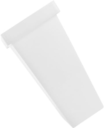 Flower Bucket, White Plastic Flower Wake Container for Home Use | Modern Simple Rustic Styling, Single Piece, White Plastic Build, Household Use for Home or Office Settings
