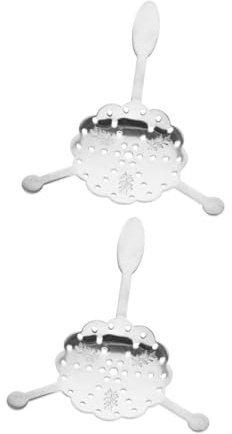 Absinthlöffel-set Aus Edelstahl Cocktailfilter Und Sieb Mehrzweck-absinth-tropfer Für Die Zubereitung Von Gourmet-tee