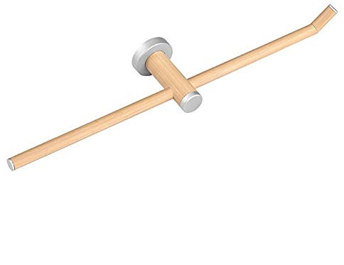 Handtuchhalter für Badezimmer, Handtuchhalter aus Holz, beidseitig an der Wand aufhängbare Handtuchstange für die Toilette, Waschlappen-Trockenstange für den Waschraum, wasserdichtes Badzubehör für d