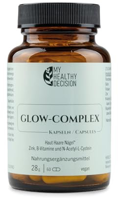 GLOW-COMPLEX der optimale Begleiter für Haut, Haare und Nägel