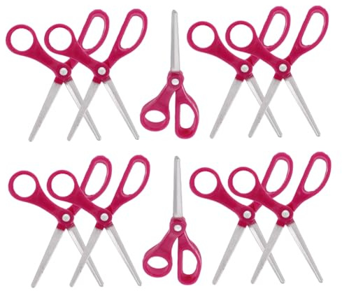Kisangel 10piezas Juguete De Tijeras De Simulación Tijeras Miniatura para Casa De Muñecas Accesorio para Manualidades y Modelismo
