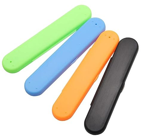 BESTYASH 4sets Raschietto Per Lingua in Acciaio Inossidabile Spazzolino Per Pulizia Orale Per Adulti e Adolescenti Strumento Igiene Dentale