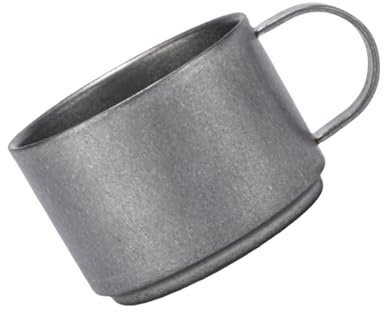 MARCBUSE Tazze dosatrici da caffè Capacità 240 ML Macchina da caffè essenziale a doppia parete tazze da 240 ml Capacità Tazze per uso esterno Tazze da espresso isolate con design vintage