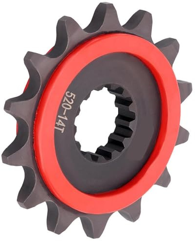 Ruota dentata universale 14T per catena 21510 compatibile con KLX250 XT660R XT660ZA MT-03 660 FMX650 NX65