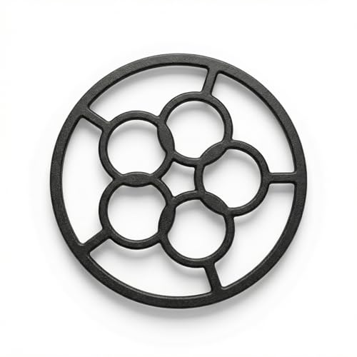 Cast Iron Moka Pot Stand, Universal Gas Ring Reducer for Gas Hob