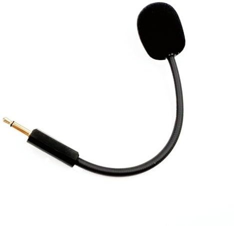 Nucelit mikrofoner ersättning för headset, 3,5 mm mikrofoner bom med omslagsmikrofoner