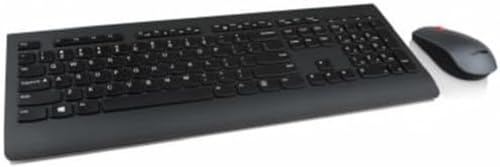 Lenovo Professional Wireless Keyboard and Mouse Combo - Swiss French/German