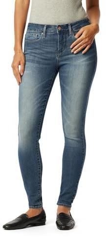 Levi Strauss Signature Gold Women's Totally Shaping Skinny Jeans Mid-Rise Stretch Denim (Available in Plus Size), Cape Town, 14 Long