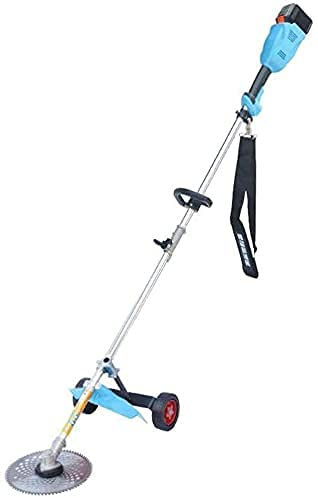 LSDRALOBPOI Cortadora De Césped Desbrozadora Cortasetos de Poste inalámbrico con Cuchillas Cortasetos de 1500 W Li-Ion Multi-ángulo de batería 705