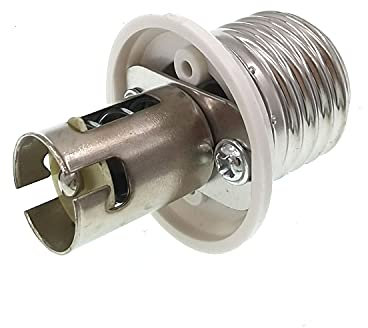 E27 a B15 lampadina attacco Edison vite B15 SBC piccola baionetta (E27-B15D, confezione da 1