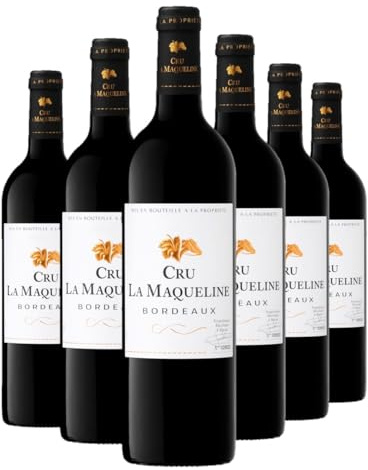 Cru la Maqueline - AOP Bordeaux - Vin Rouge - Terra Vitis - Lot de 6 bouteilles x 75 cl