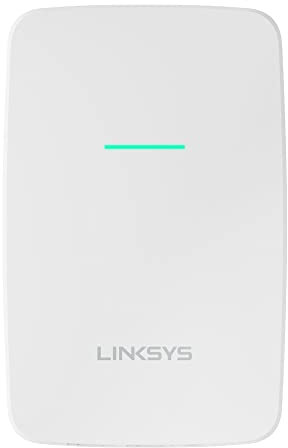 Linksys WiFi 5 MU-MIMO Wireless Access Point - Cloud Managed Dual-Band (1300AC) In-Wall Access Point with Gigabit Ethernet Port & 802.3at POE+ Support - Indoor Ceiling or Wall Mount - LAPAC1300CW